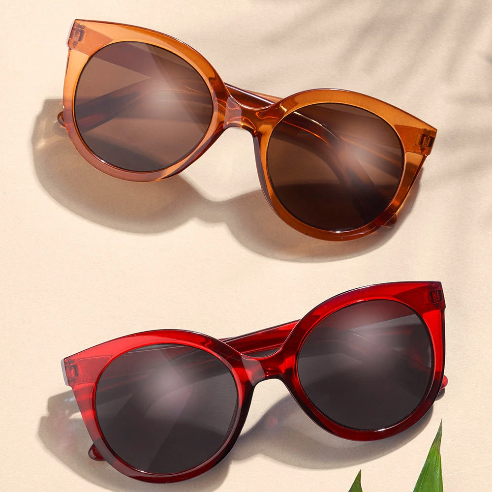 Avon Cosmetics Brown Holiday Sunglasses 2 Avon Cosmetics Brown Holiday Sunglasses