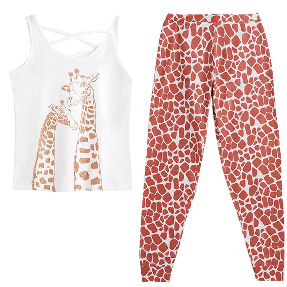 Avon Cosmetics Giraffe PJs Pyjamas 1 Avon Cosmetics Giraffe PJs Pyjamas