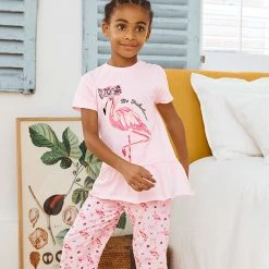 Avon Cosmetics New Mini Me Flamingo PJs