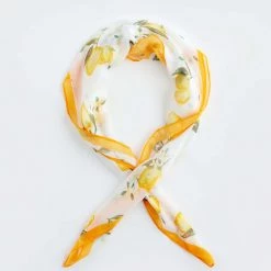 Avon Cosmetics Lemon Scarf