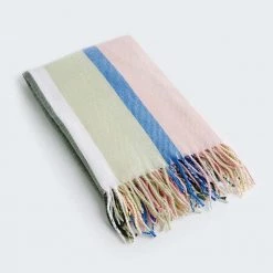 Avon Cosmetics New Outdoor Herringbone Throw