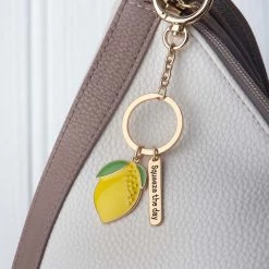 Avon Cosmetics New Lemon Keyring
