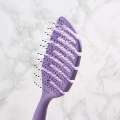 Avon Cosmetics New Lilac Flexi Detangling Hairbrush