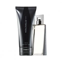 Avon Cosmetics Fragrance Attraction For Him Aftershave Set